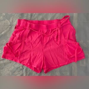 Justice Girls Hot Pink Shorts Size 16